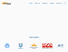 Tablet Screenshot of millsoft.com.pk